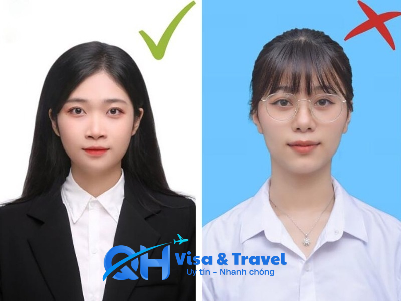 Ảnh chân dung 4x6 đúng cho xin Hộ Chiếu